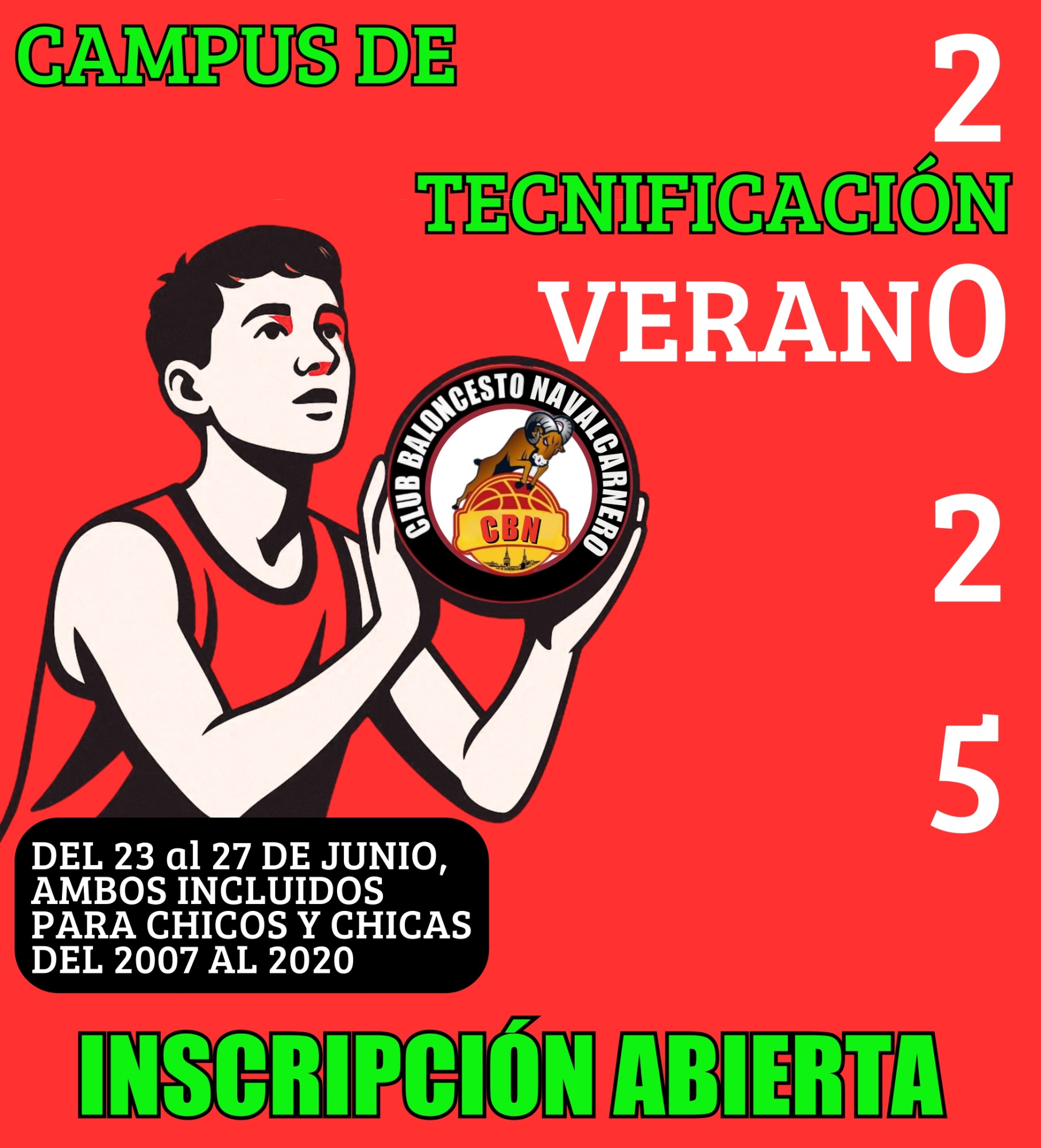 TECNIFICACIÓN VERANO 2025