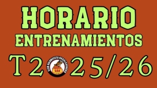 HORARIOS DE ENTRENAMIENTOS